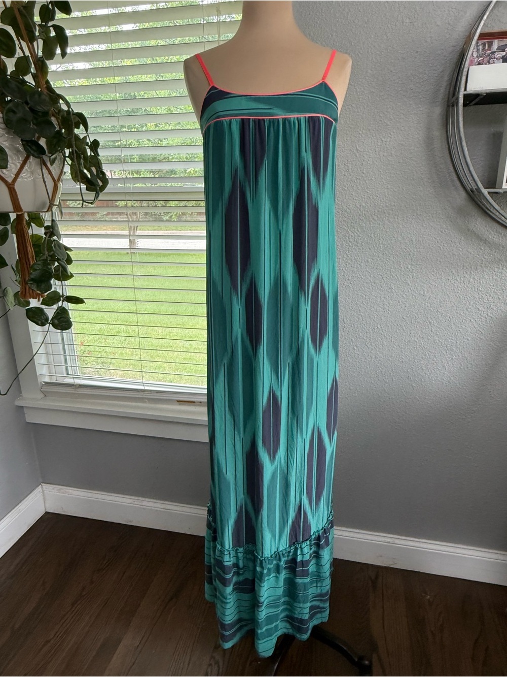 Twelfth Street by Cynthia Vincent Silk Maxi Sundress Size Size XS